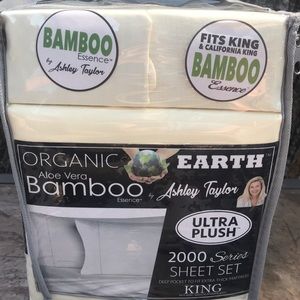 Bed Sheet Set King/Cal King Creme